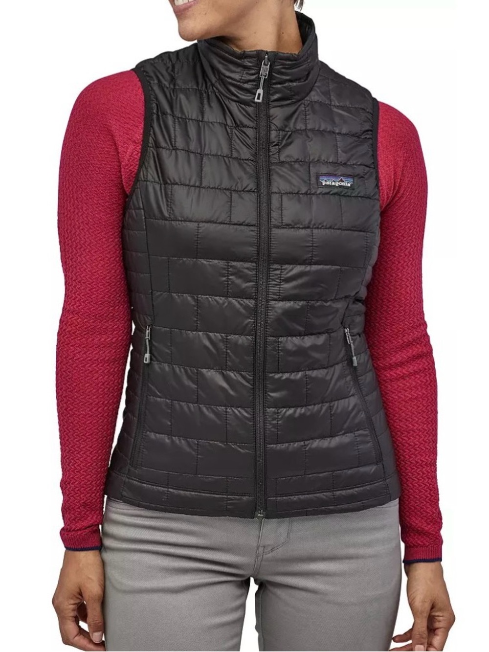 Patagonia Women's Black Quilted Vest
